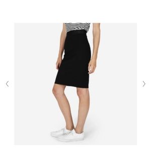 Everlane Ponte Pull-On Pencil Skirt